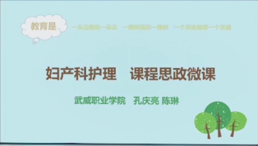 孔庆亮 陈琳-妇产科护理1